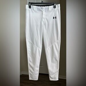 Under Armour White Utility Baseball Pants